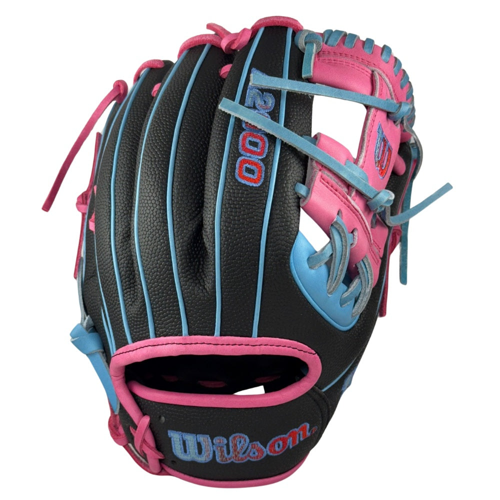 Wilson Custom Black, Sky Blue and Pink A2000® 1786SS 11.50” Infield Baseball Glove