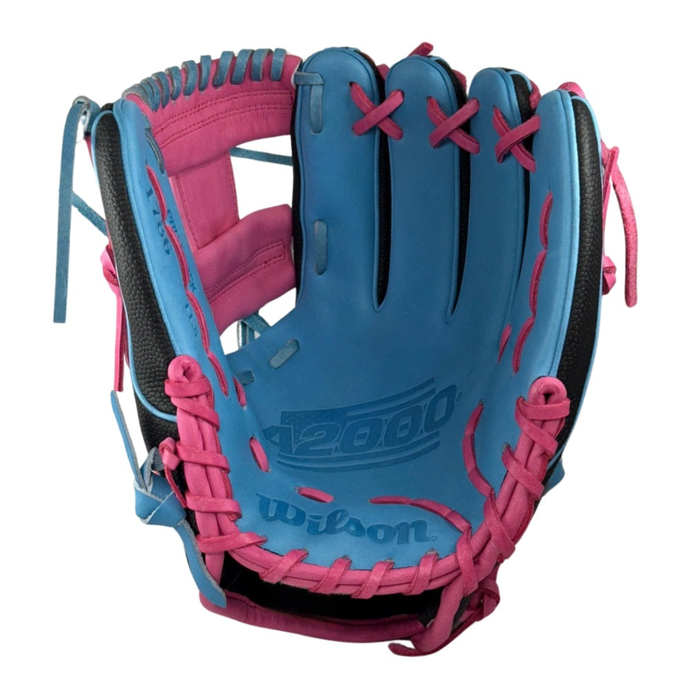 Wilson Custom Black, Sky Blue and Pink A2000® 1786SS 11.50” Infield Baseball Glove