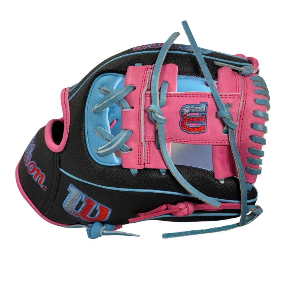 Wilson Custom Black, Sky Blue and Pink A2000® 1786SS 11.50” Infield Baseball Glove