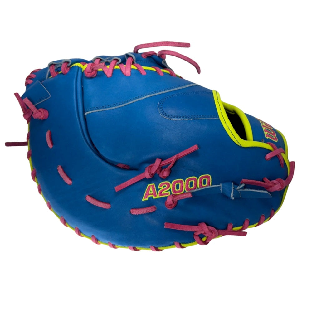 Wilson Custom A2000 1679 Autism Blue 12.5” Baseball First Base Mitt