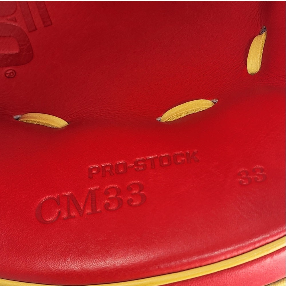 Wilson Custom Black and Red A2000 CM33 Catcher's Mitt