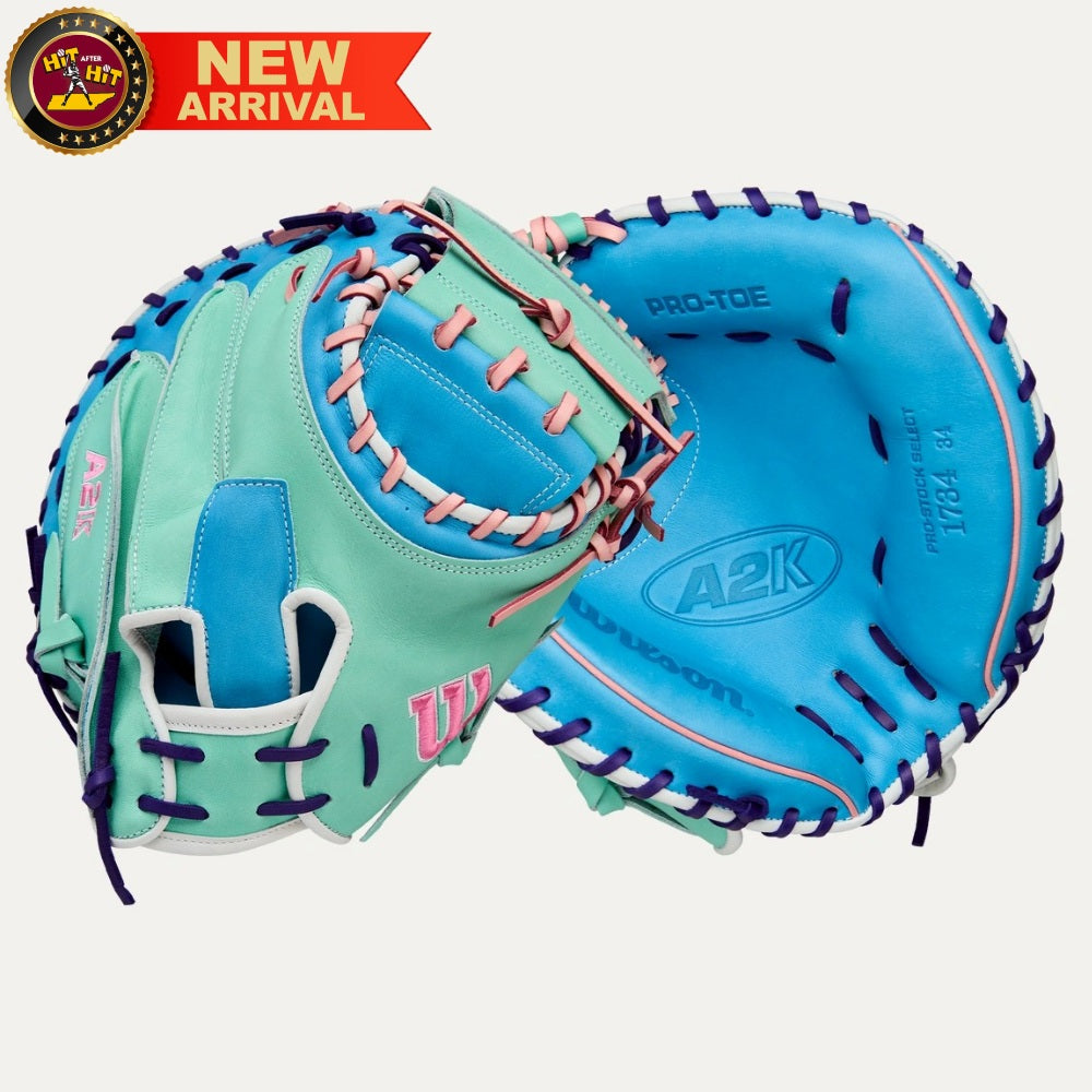 Wilson Fall 2025 A2K® 1734 34” Baseball Catcher’s Mitt: WBW10347634