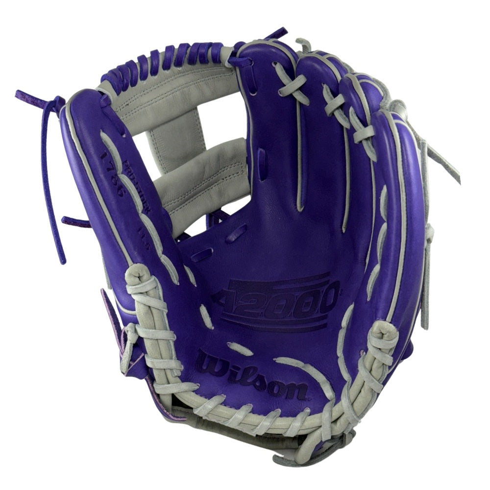 Wilson Custom A2000 1786 Purple 11.5" Infield Glove