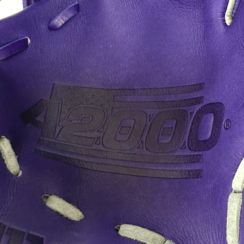 Wilson Custom A2000 1786 Purple 11.5" Infield Glove