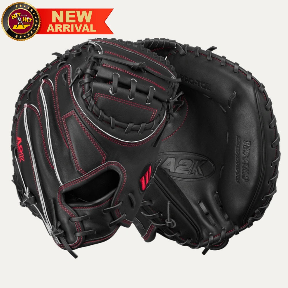 Wilson Spring 2025 Connor Wong A2K® CW12 33.5” Baseball Catcher’s Mitt: WBW102784335