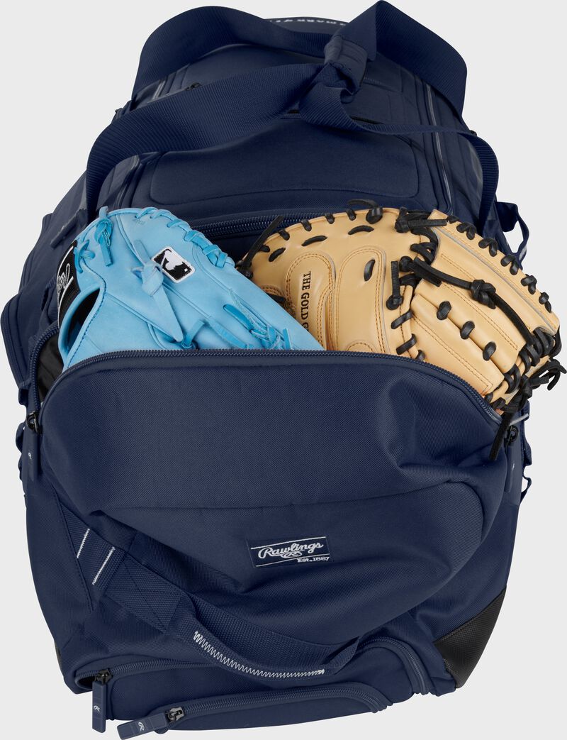 RAWLINGS YADI 2 NAVY WHEELED BAG: YADI2WHBG