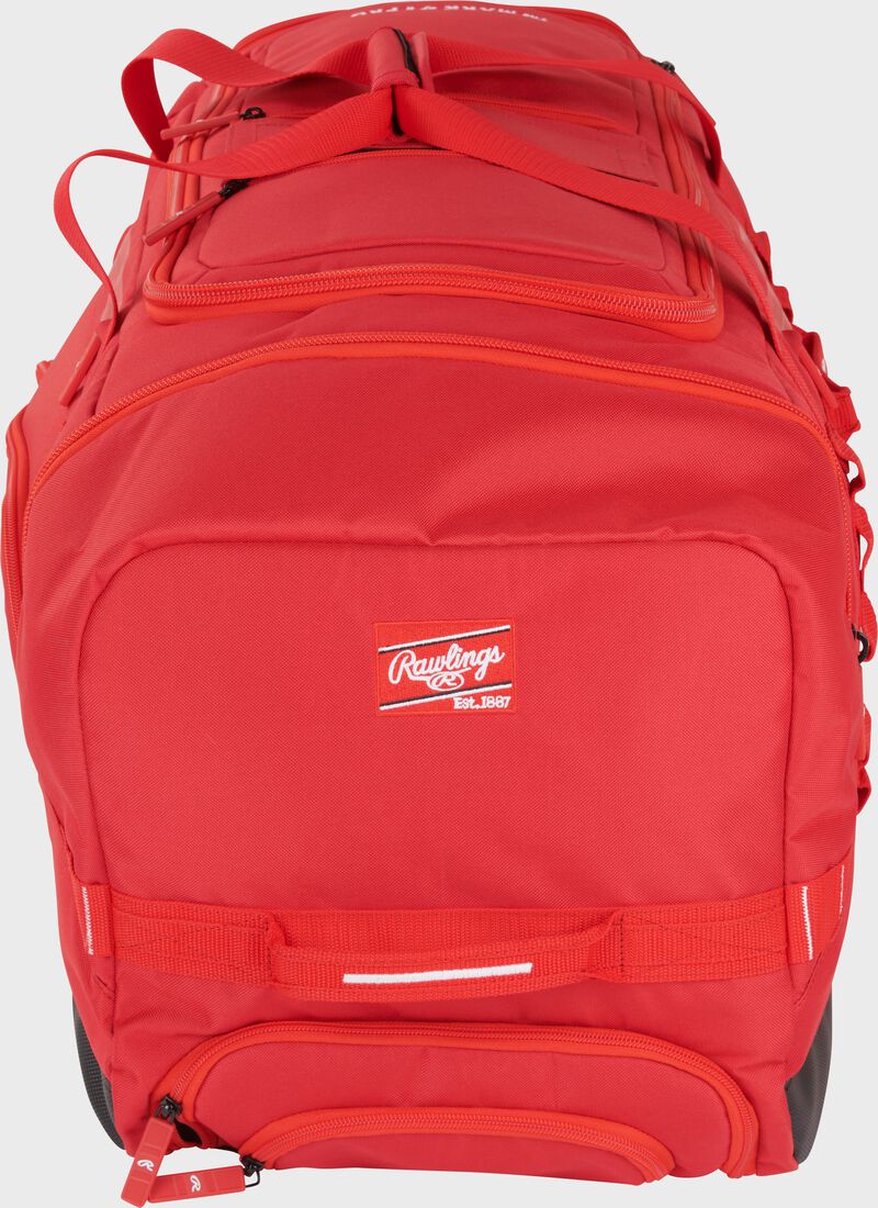 RAWLINGS YADI 2 RED WHEELED BAG: YADI2WHBG