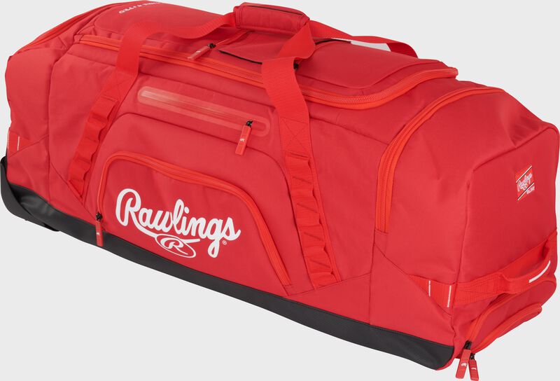 RAWLINGS YADI 2 RED WHEELED BAG: YADI2WHBG