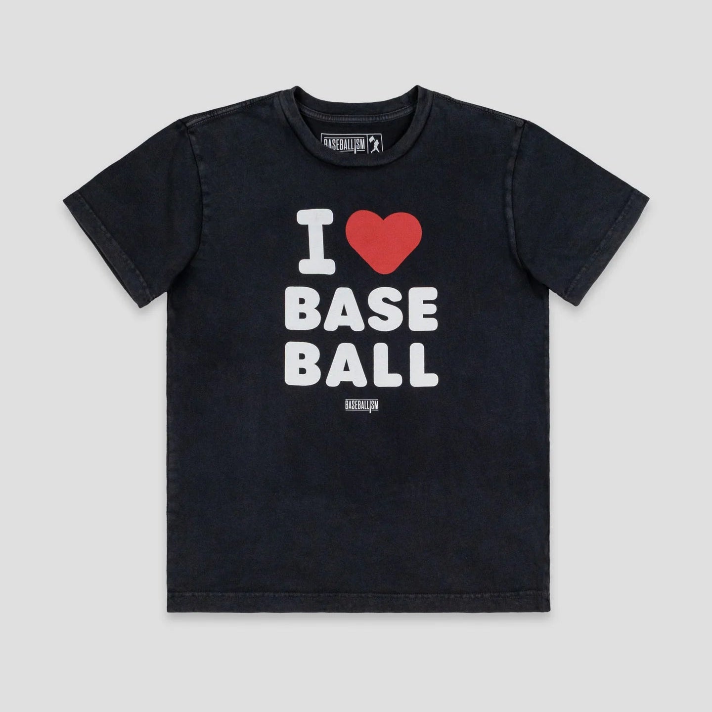 Baseballism Adult I Heart Baseball T-Shirt