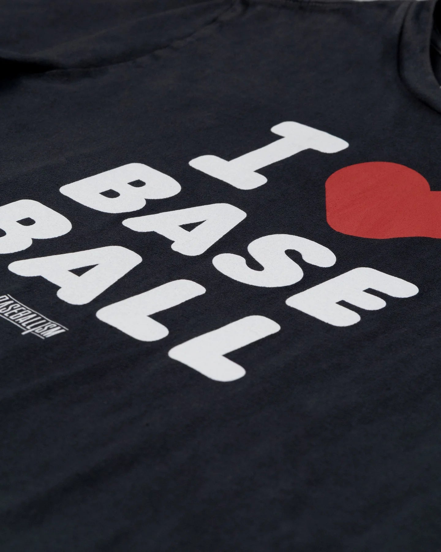 Baseballism Adult I Heart Baseball T-Shirt