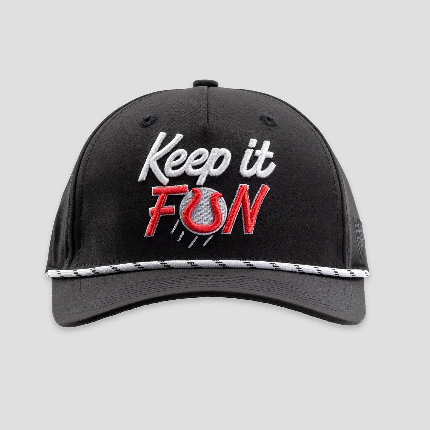 Baseballism Keep It Fun Script Five Panel Cap - Baseballism x Austin Schultz