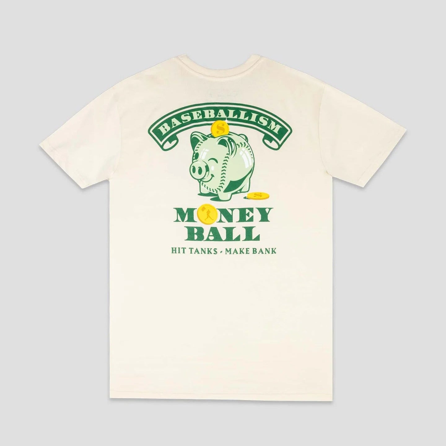 Baseballism Adult Money Ball T-Shirt