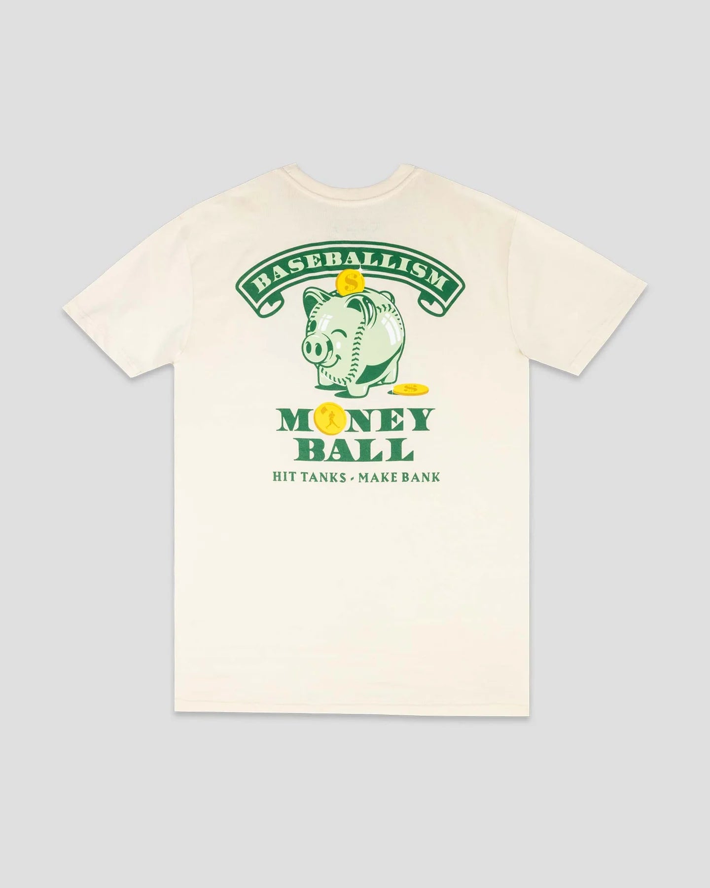 Baseballism Adult Money Ball T-Shirt