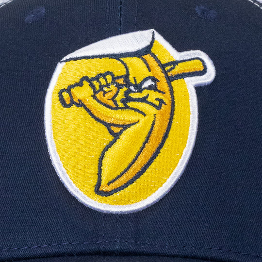 Banana Sticker Trucker Cap - Baseballism X Savannah Bananas