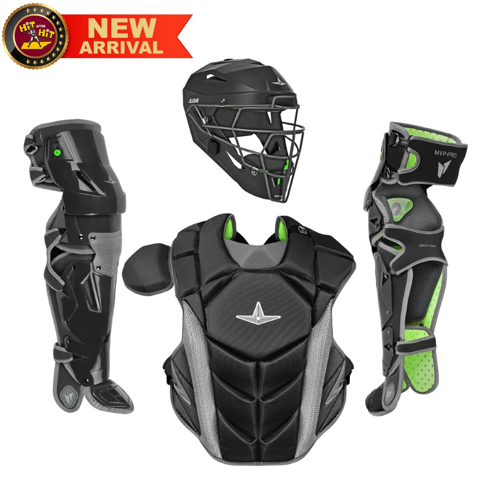 All Star MVP-PRO Series Intermediate Catching Kit: CKCC-5-LT-MED-BK_GPH