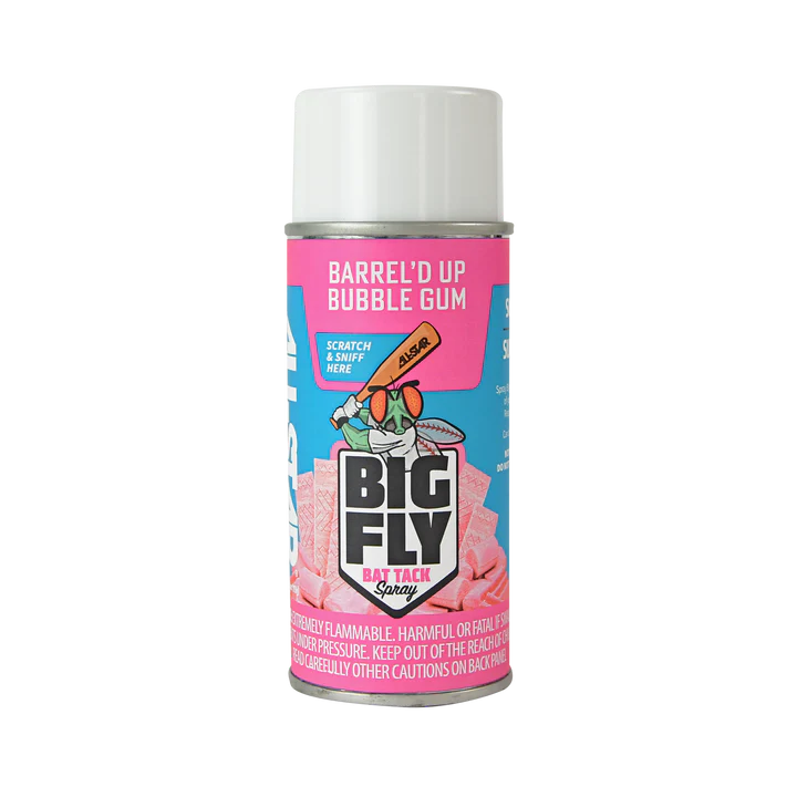 All-Star Big Fly™ Barrel'd Up Bubble Gum Bat Tack Spray