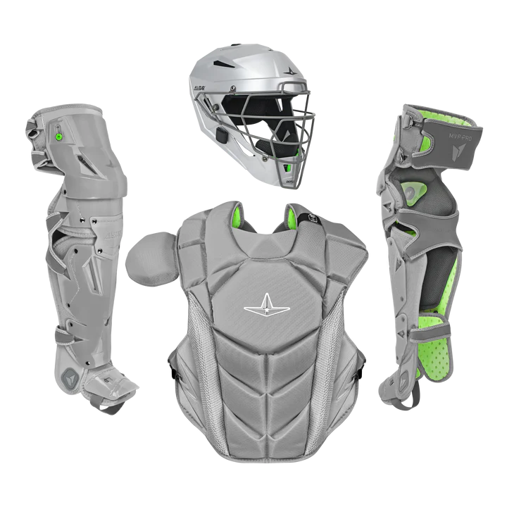 All Star MVP-PRO Series Intermediate Catching Kit: CKCC-5-LT-MED-SV_SV