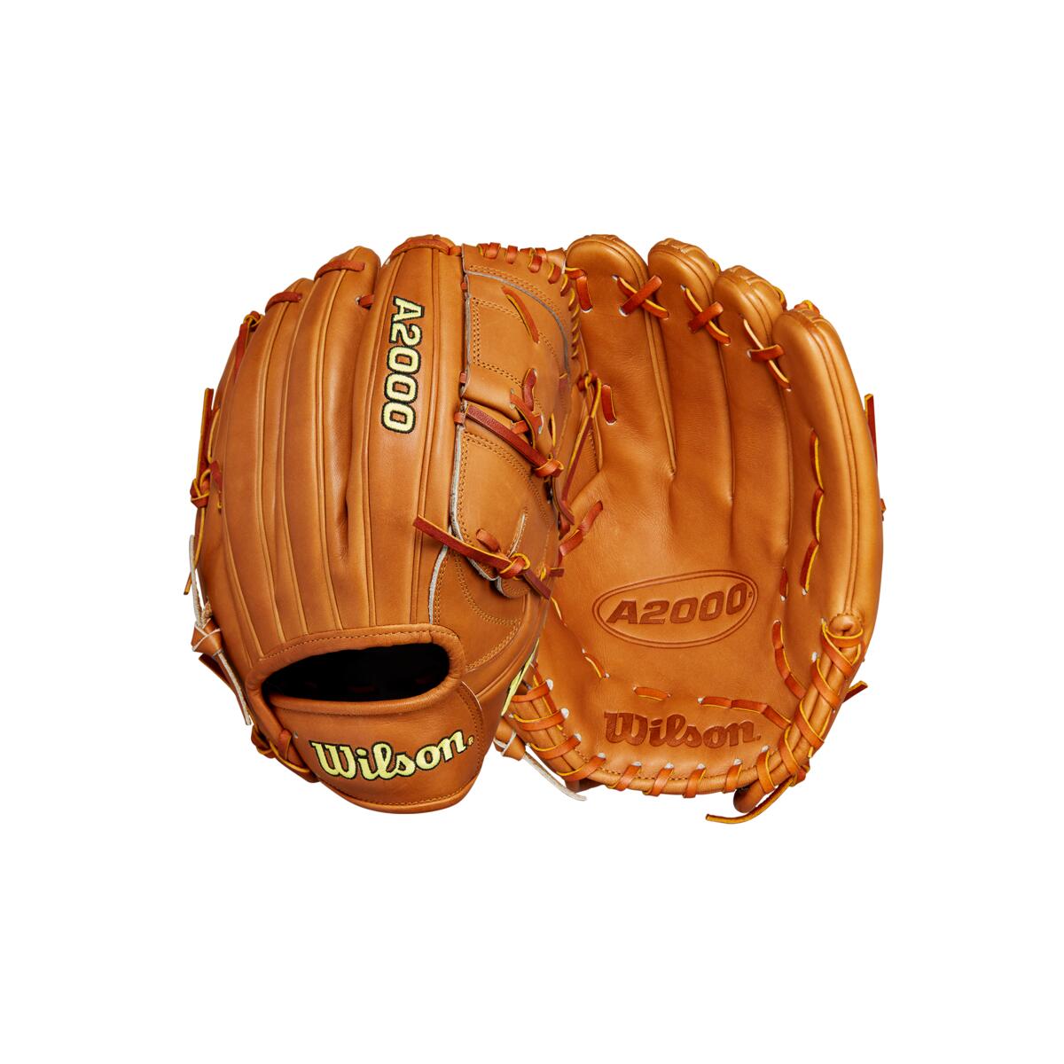 2024 Glove Day Series Saddle Tan A2000 B2 12” Pitcher’s Baseball Glove: WBW10208212