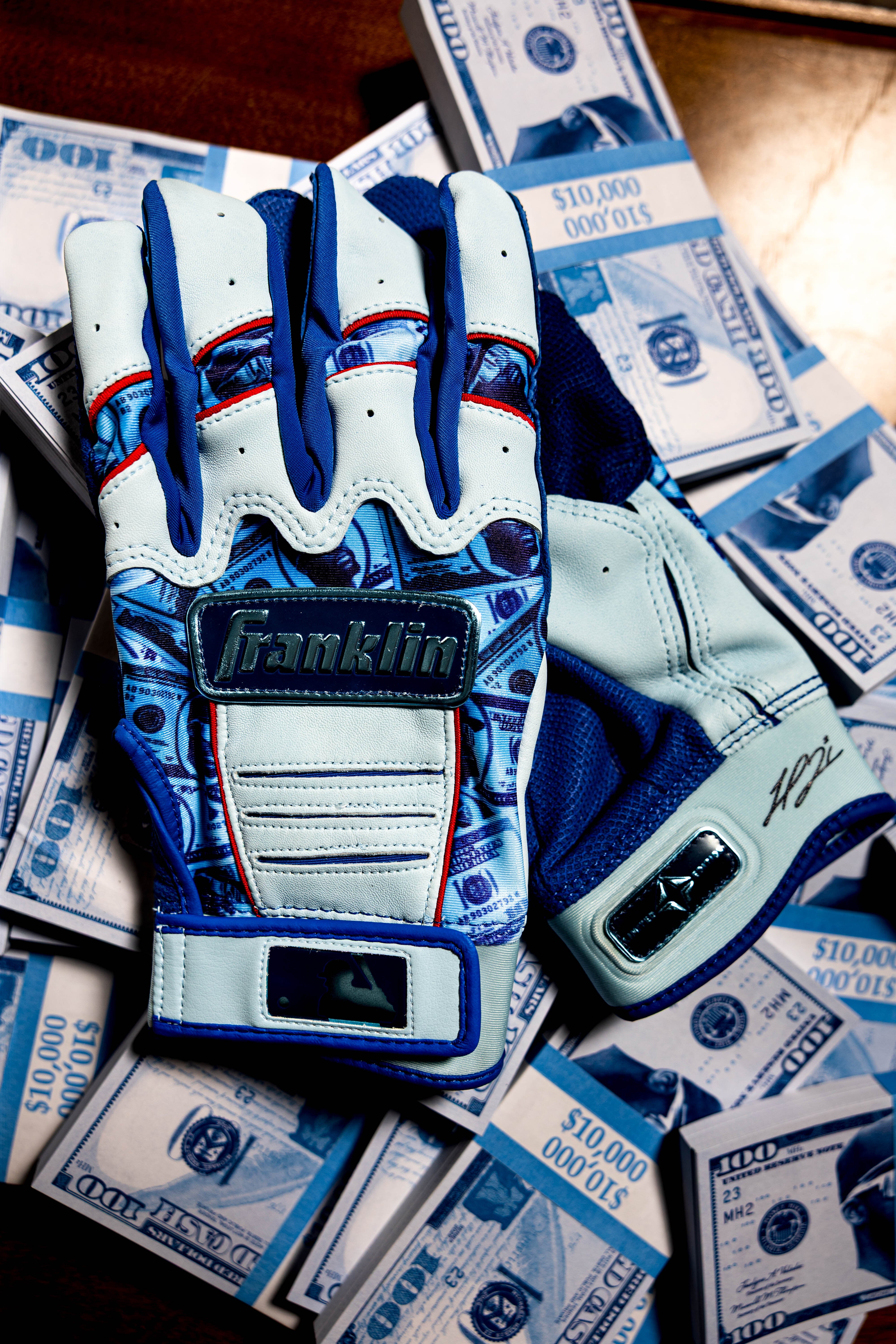 Franklin Adult CFX® Pro Limited Edition Michael Harris Cold Cash Batting Gloves