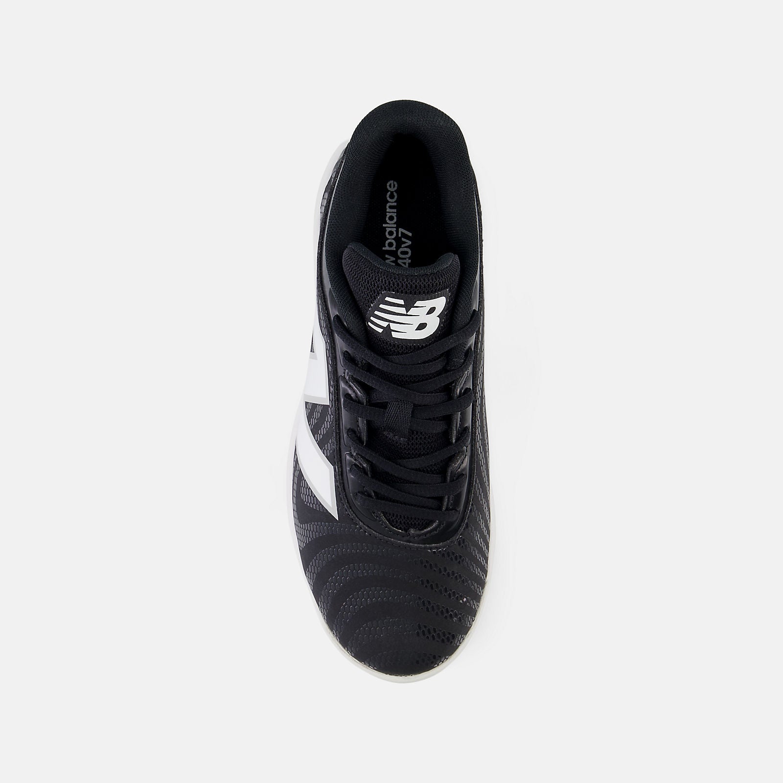 New Balance 4040v7 Youth Rubber-Molded: Black