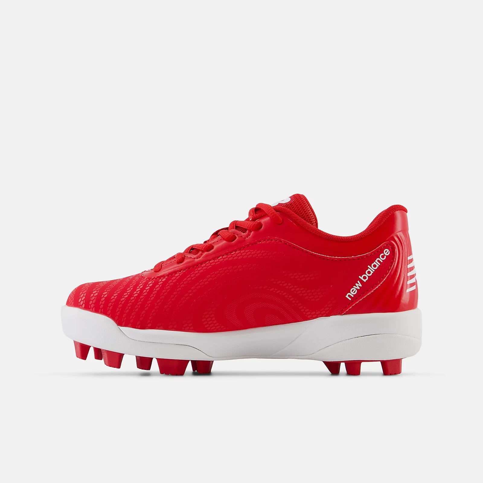 New Balance 4040v7 Youth Rubber-Molded: Team Red