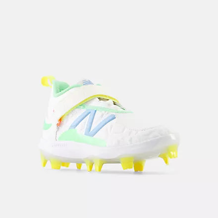 New Balance FuelCell Lindor 2 Youth: White/Cosmic Pineapple