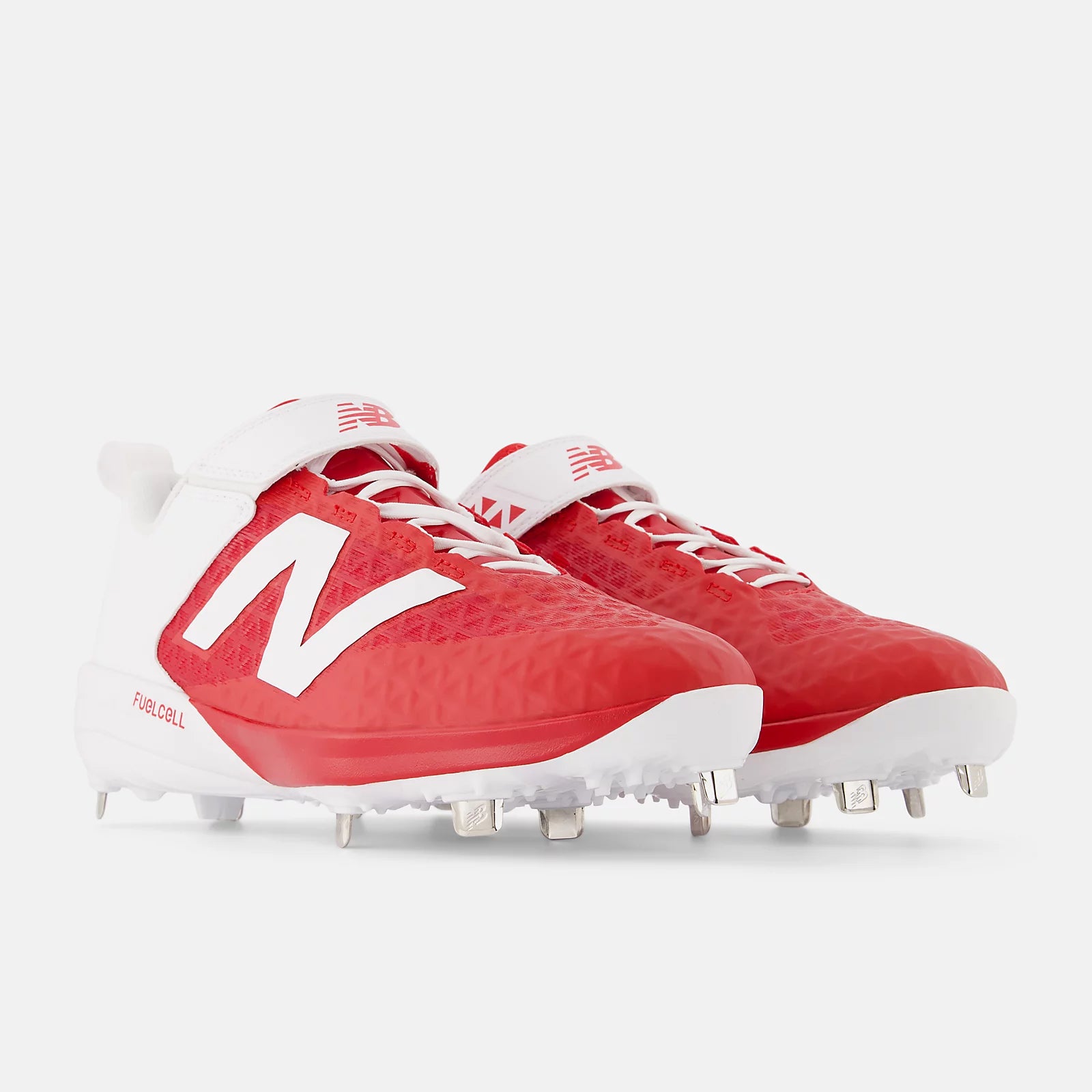 New Balance FuelCell 4040 v8 Metal: Team Red with Optic White