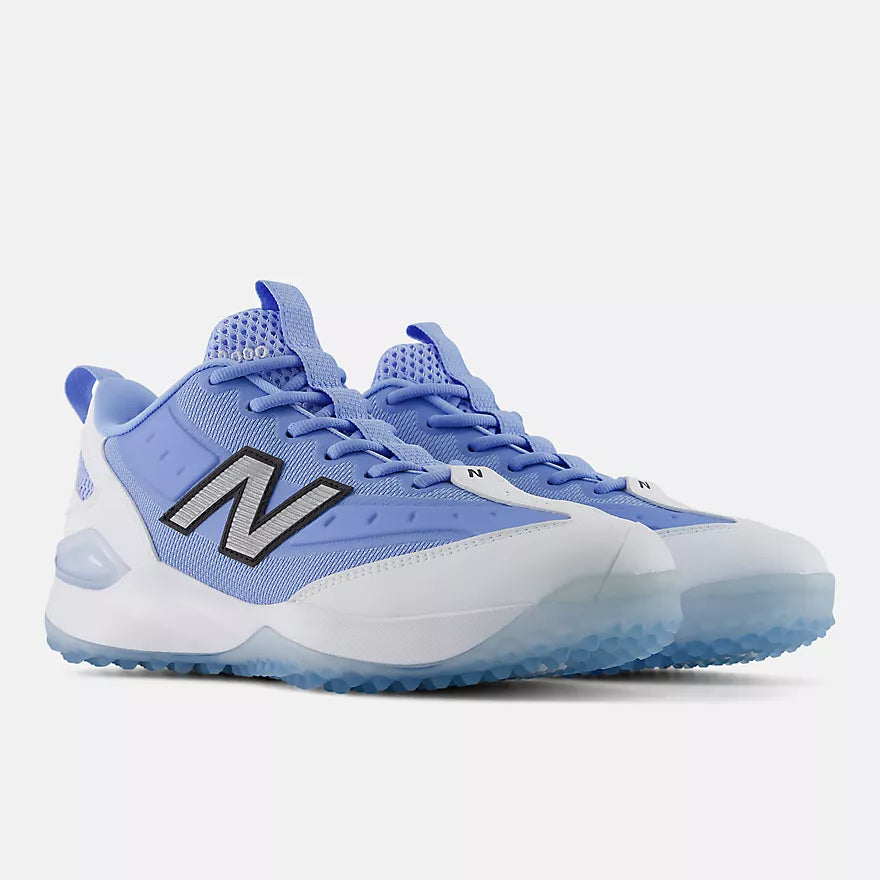 New Balance Carolina Blue and White 3000v8 Men's Turf Shoes: M30001TU
