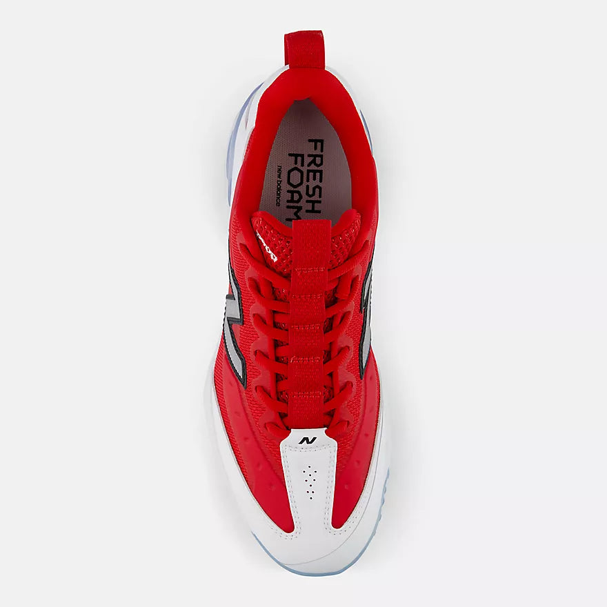 New Balance Red and White 3000v8 Men's Turf Shoes: M30005NI