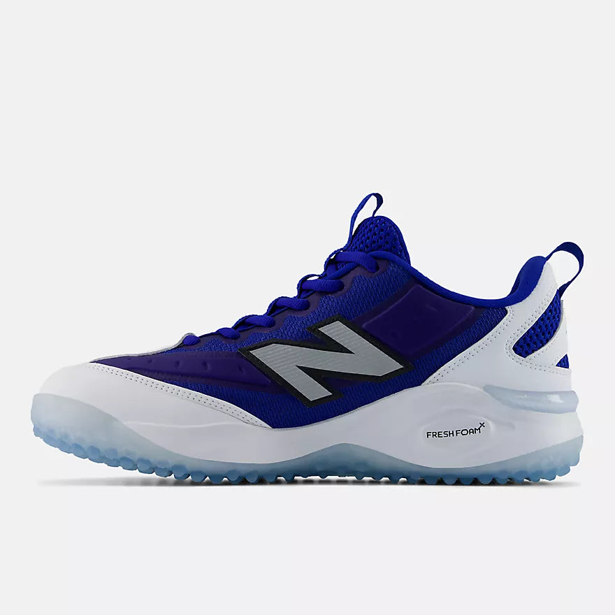 New Balance Royal and White 3000v8 Men's Turf Shoes: M30005SD