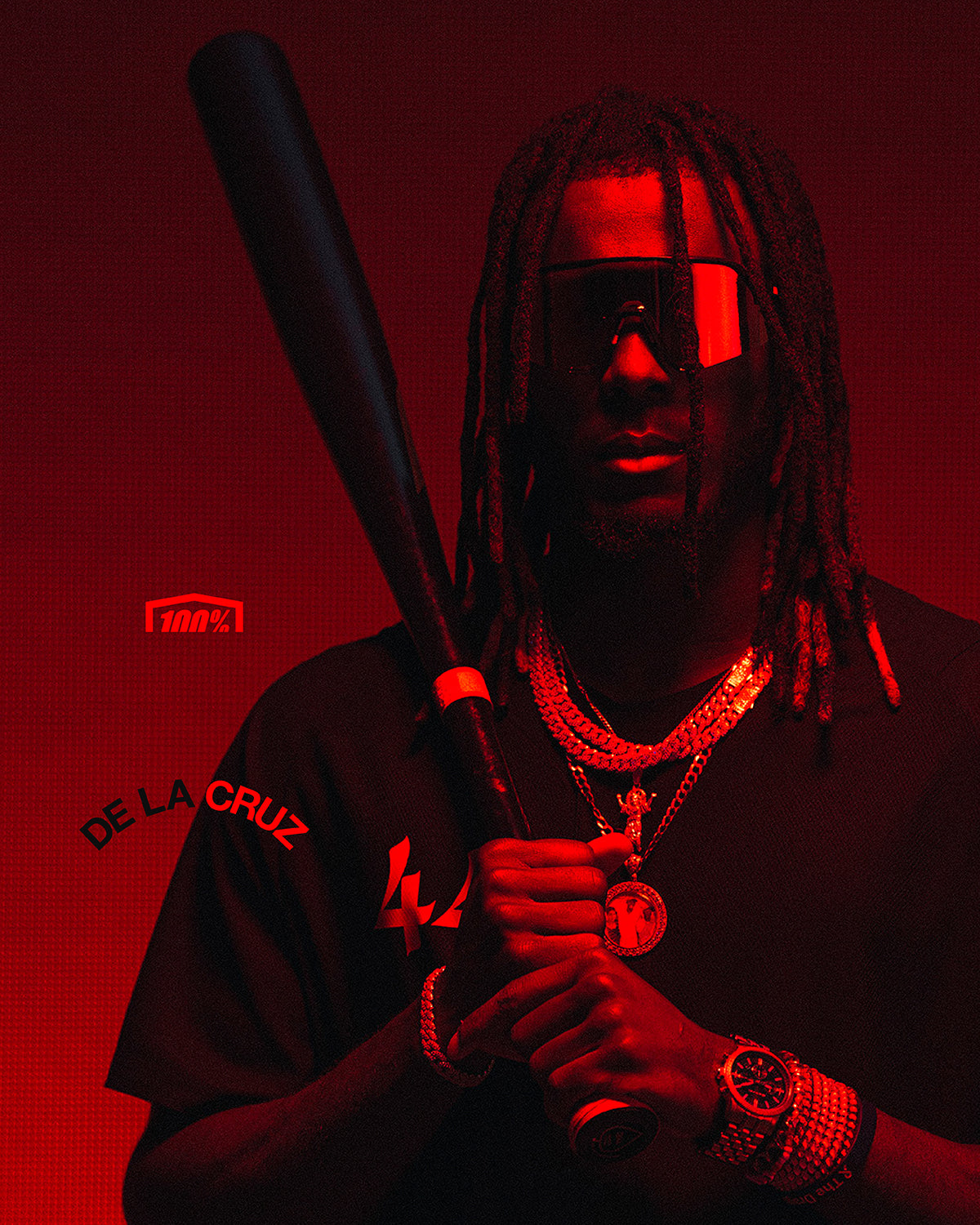 100% S3 LE - ELLY 24 LE - HiPER RED MIRROR 60005-00039