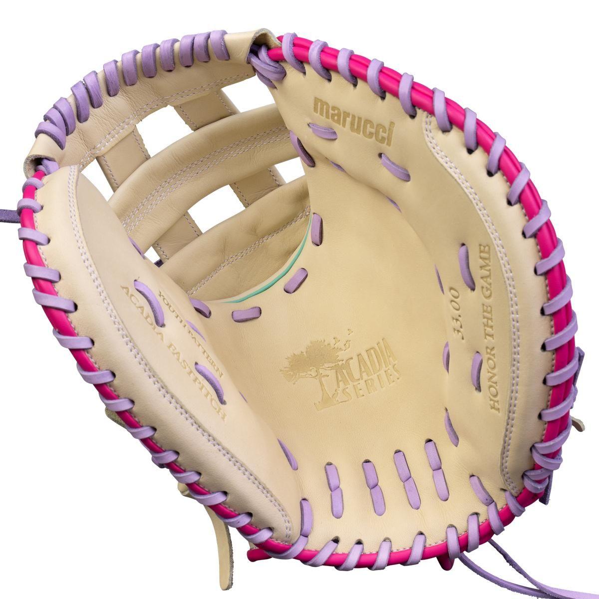 2027 Marucci Acadia Fastpitch M Type 235C2 33" H-Web Catcher's Mitt: MFG4ACFP230C2-C/LP