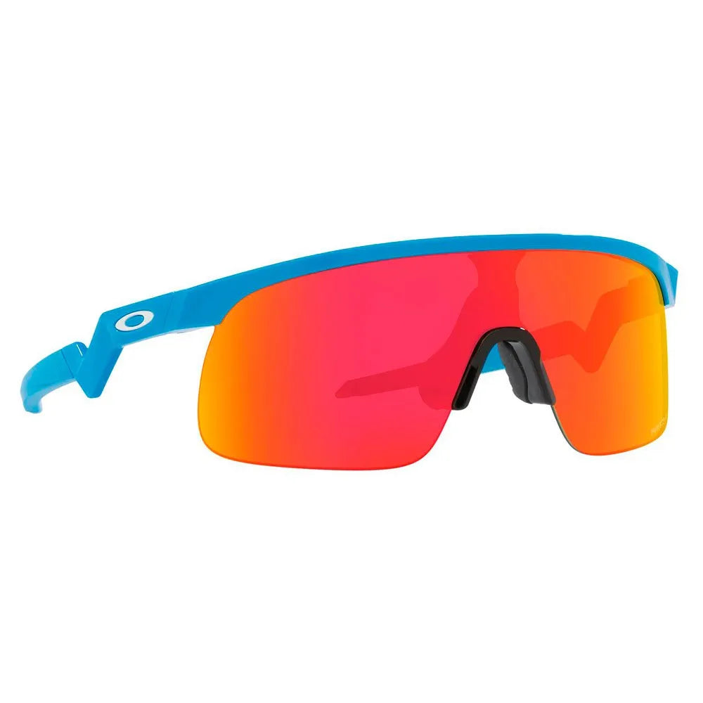 Oakley Resistor Youth Fit Sunglasses: Sky Blue/Prizm Ruby