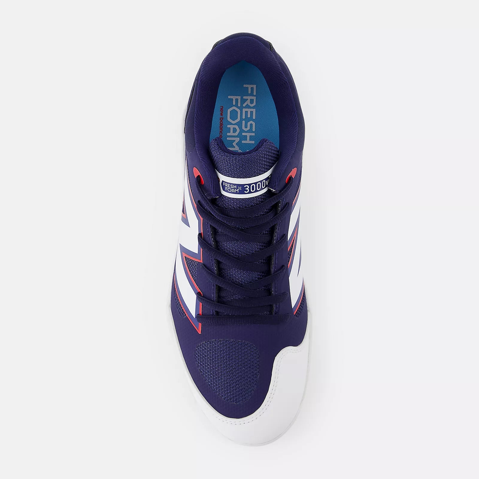 New Balance Navy and Red Fresh Foam 3000v7 Molded: PL3000H7