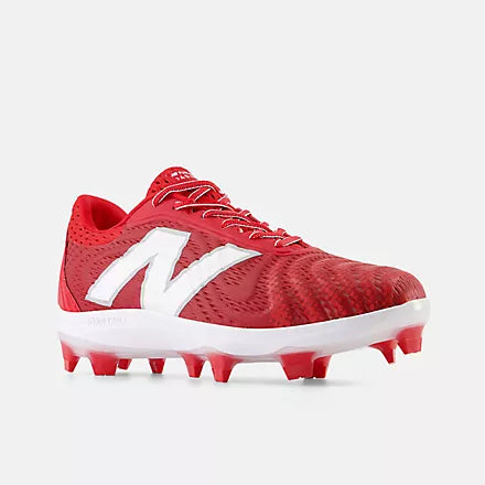 New Balance Red PL4040R7 Molded Cleats