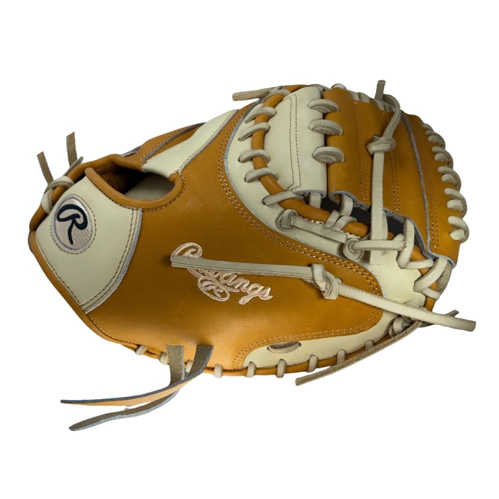 Rawlings Custom 33" Heart of the Hide Tan and Camel Catchers Mitt: PROCM33-23