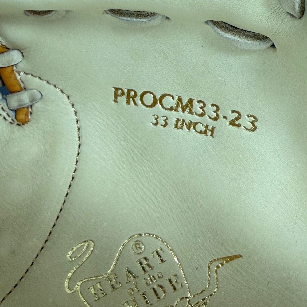 Rawlings Custom 33" Heart of the Hide Tan and Camel Catchers Mitt: PROCM33-23
