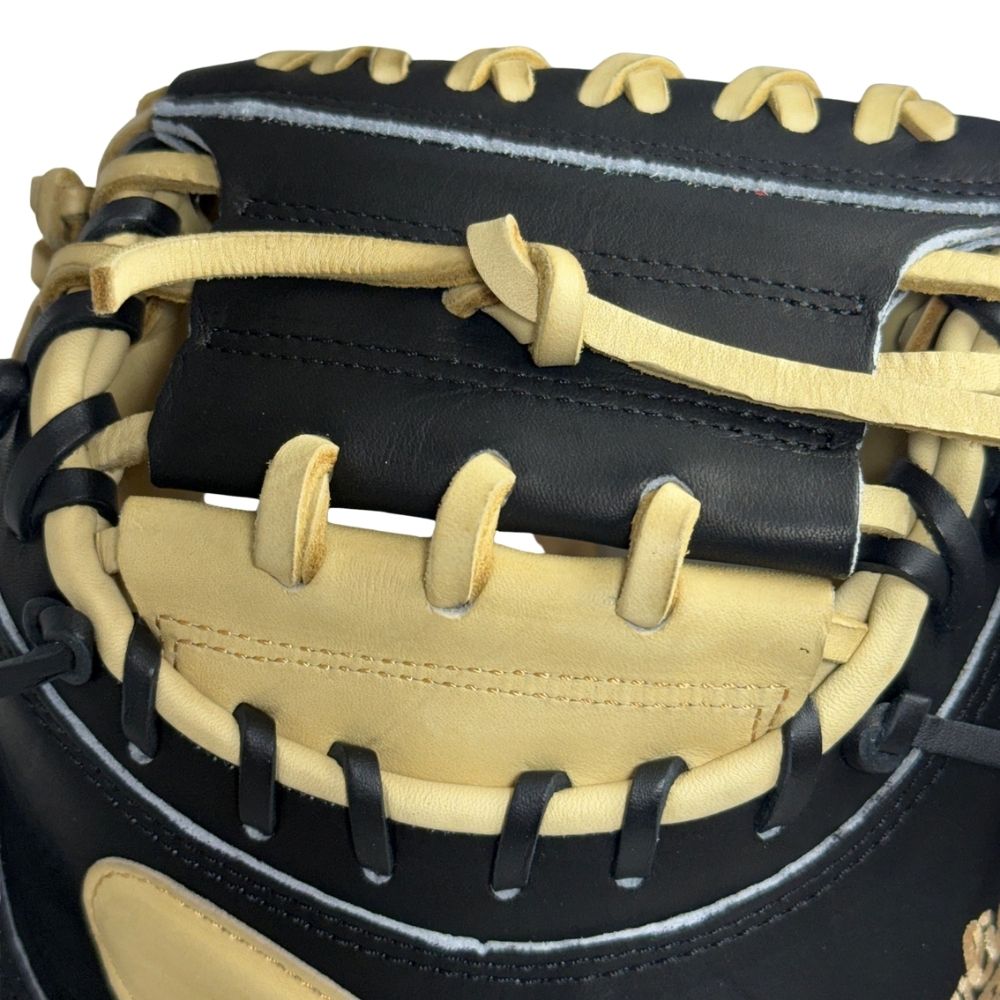 Rawlings Custom 33" Heart of the Hide Black and Camel Catchers Mitt: PROCM33-23