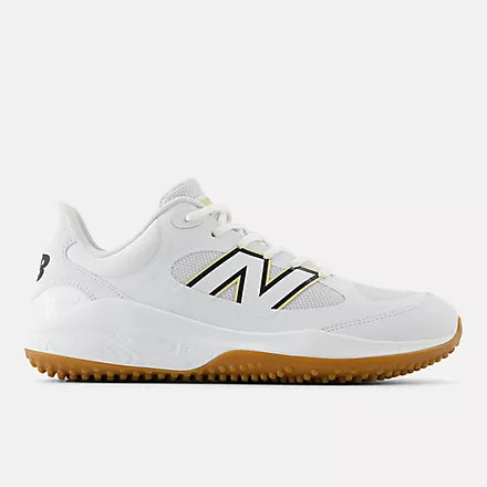 New Balance White Fresh Foam 3000v7 Turf-Trainer: T3000TW7