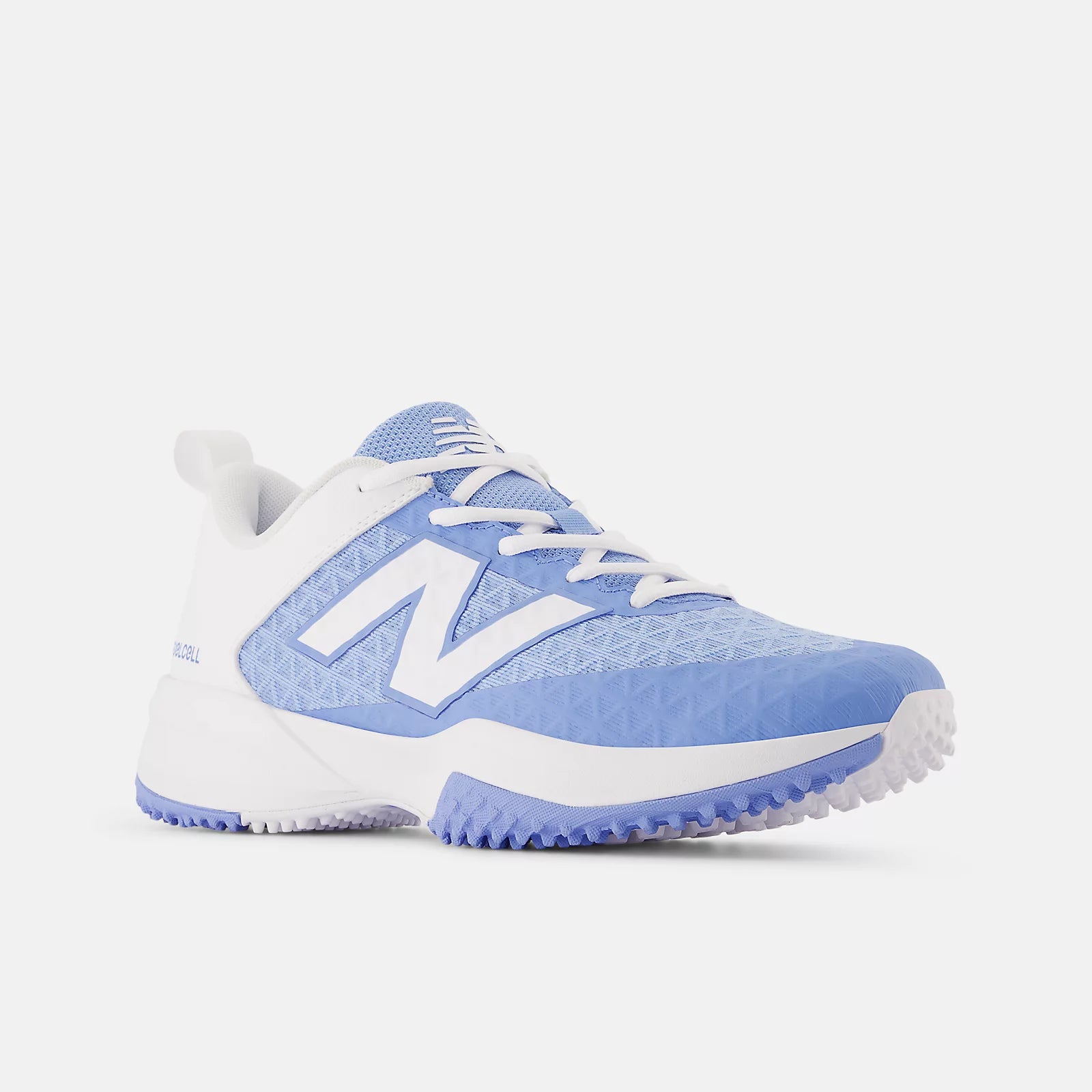 New Balance FuelCell 4040 v8 Carolina Blue and White Turf-Trainer: T4040TC8