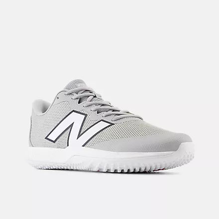 New Balance FuelCell 4040v7 Turf Trainer: Raincloud(Gray) with Optic White