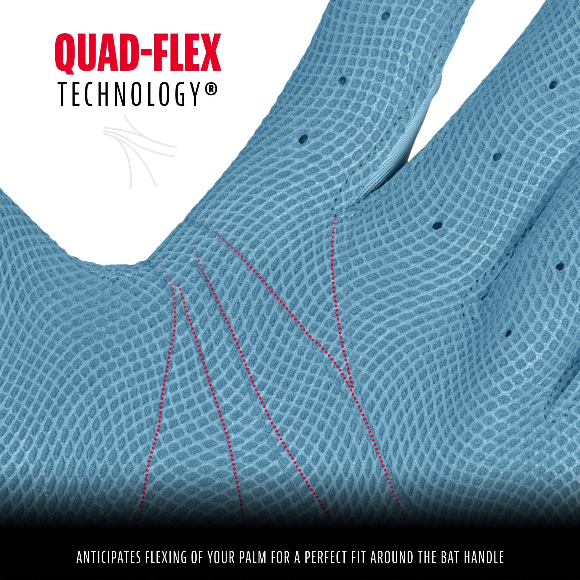 FRANKLIN CFX PRO HI-LITE ADULT BATTING GLOVES: COLUMBIA BLUE
