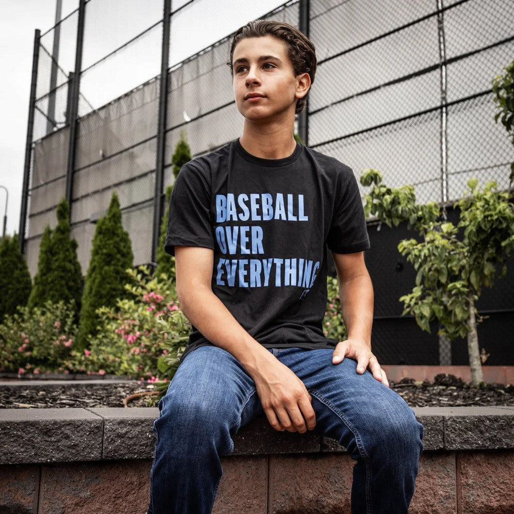 Baseball Lifestyle 101- Baseball Over Everything Adult T-shirt