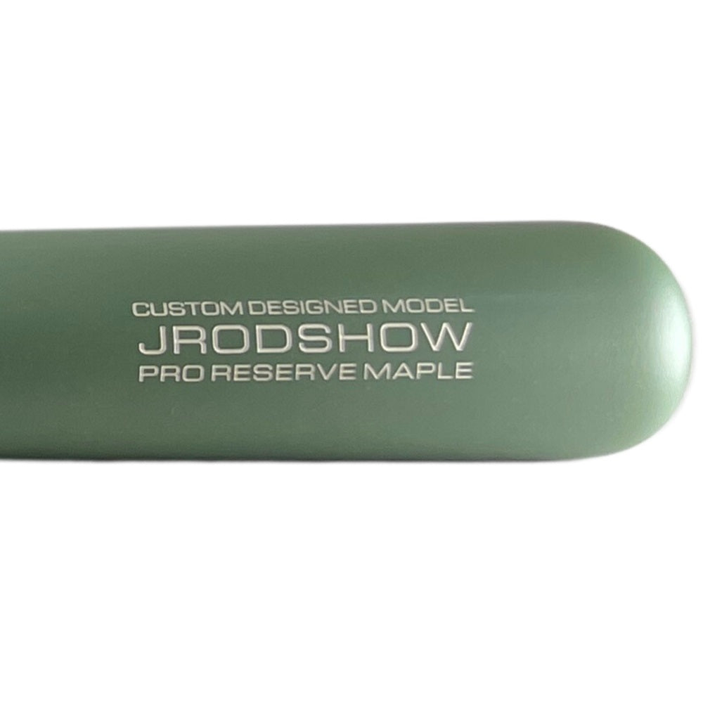 Victus Custom JRODSHOW Pro Reserve Wood Bat - Military Green and Black