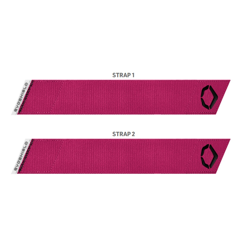 EVOSHIELD EXCLUSIVE PRO-SRZ™ 2.0 BATTER'S DOUBLE STRAP ELBOW GUARD: PINK