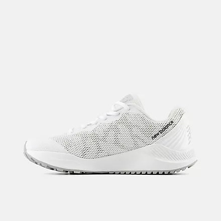 New Balance Dynasoft 4040v7 Youth Turf-Trainer: Optic White