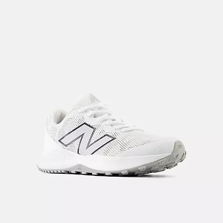 New Balance Dynasoft 4040v7 Youth Turf-Trainer: Optic White