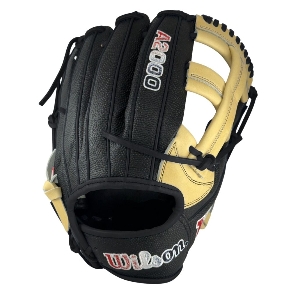 Wilson A2000® Custom Black and Blonde EL3 11.75” Infield Glove