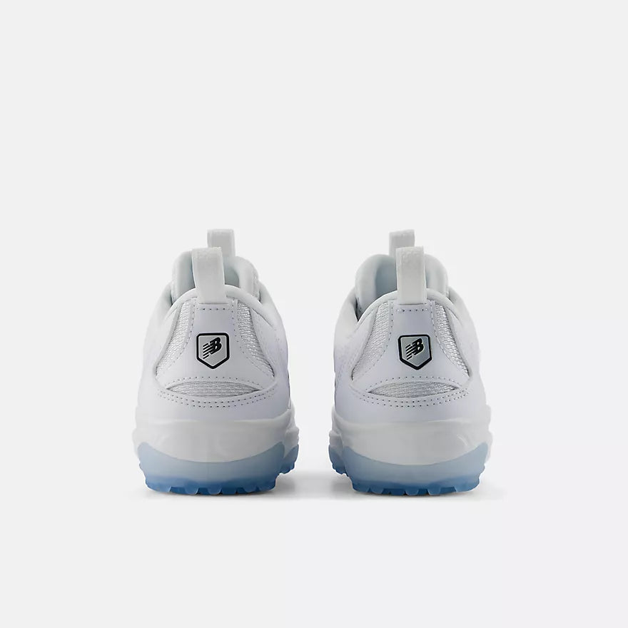 New Balance Youth White 3000V8 Turf Shoes: Y30003Y8