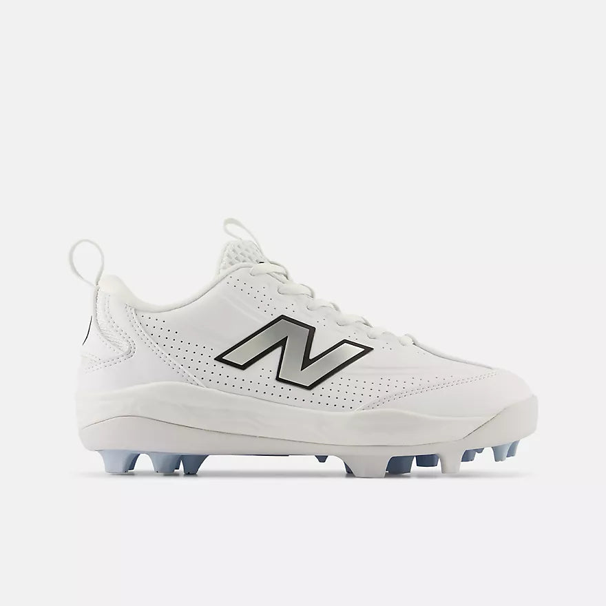 New Balance Youth White 3000V8 Rubber Molded: Y30004X5
